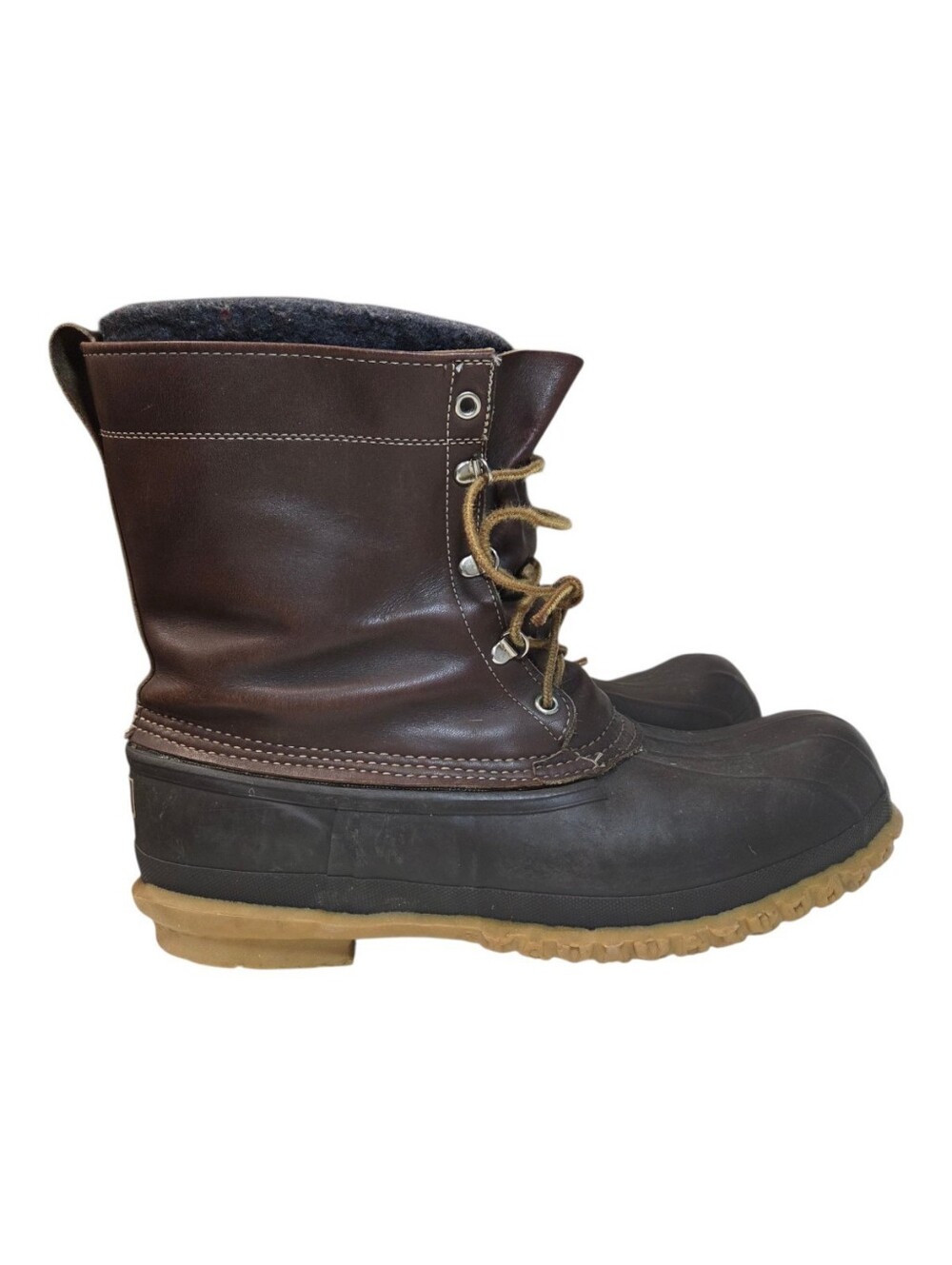 Vintage L.L. Bean Maine Hunting Shoe Duck Boots Men's Size 12, Made In U.S.A.